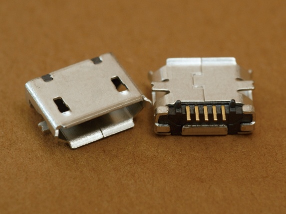 micro-USB-5S-03 (розетка на плату)