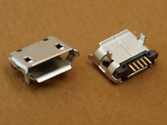micro-USB-5S-05 (розетка на плату)