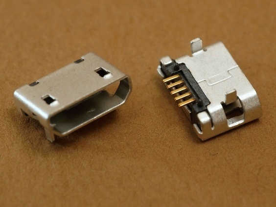 micro-USB-5S-06 (розетка на плату)