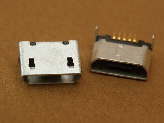 micro-USB-5S-12 (розетка на плату)