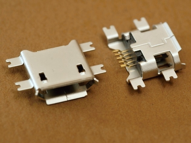 micro-USB-5S-13 (розетка на плату)