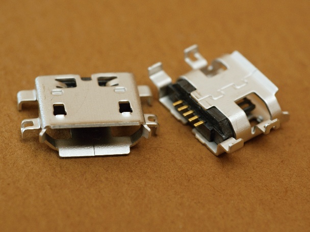 micro-USB-5S-15 (розетка на плату)