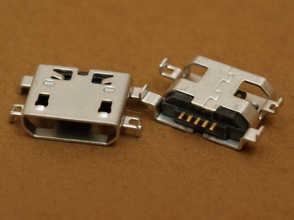 micro-USB-5S-16 (розетка на плату)