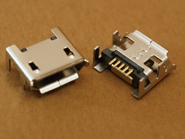 micro-USB-5S-17 (розетка на плату)