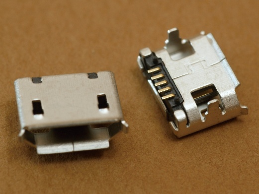 micro-USB-5S-18 (розетка на плату)