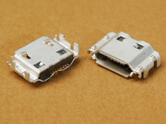 micro-USB-7S-101 (розетка на плату, 7 конт.)
