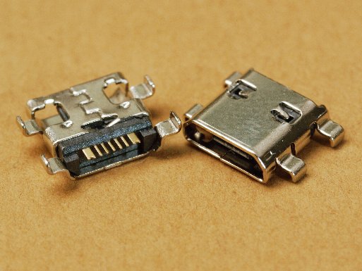 micro-USB-7S-103 (розетка на плату, 7 конт.)