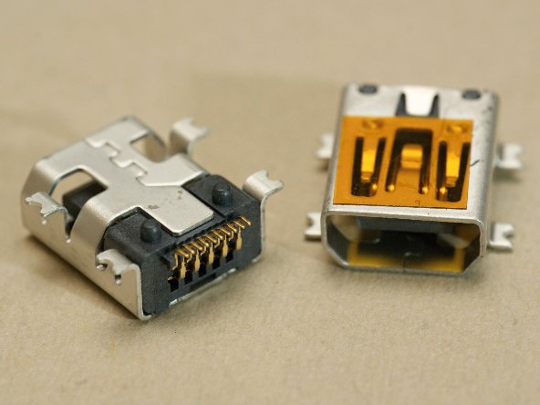 mini-USB-B-10S-SMT (розетка на плату)