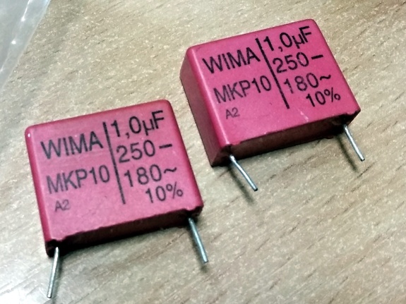 MKP 10-250 В-1 мкФ 10% Wima