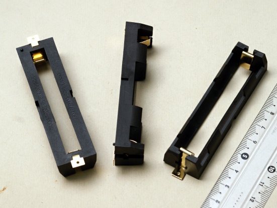 Отсек батарейный BH-18650-1C (1x18650, SMD)