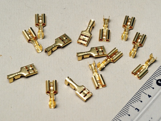 DJ622-D4.8A (клемма F) неизолированная