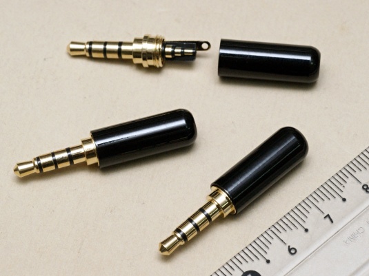 EPP-3,5-0034 (штекер JACK 3,5мм 4-конт. золото) Sennheiser