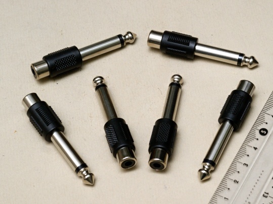 HPP-RCA-0142 (переходник JACK 6,3п-