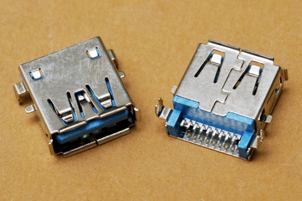 USB-3.0-A-FR-SMT (USB 3.0, розетка на плату)